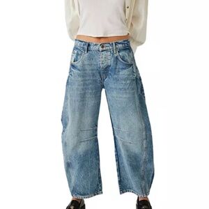 We The Free mid- rise BARREL JEANS size 30